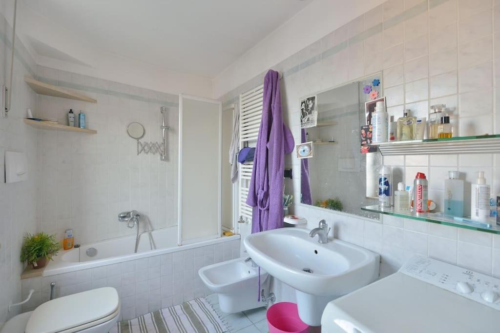 Ferienwohnung Super Sunny Penthouse With Terrace Rom Exterior foto