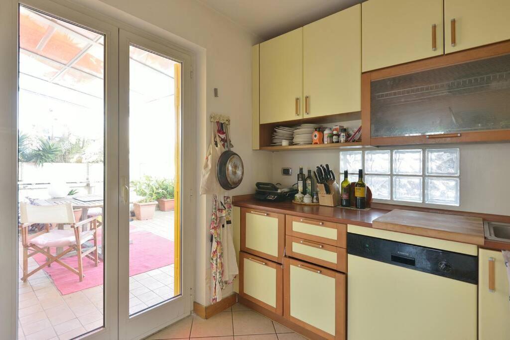Ferienwohnung Super Sunny Penthouse With Terrace Rom Exterior foto